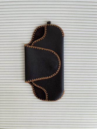 Футляр для очков 5512 Темно-коричневый (306)